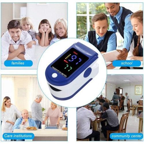 Fingertip Pulse Oximeter & Blood Oxygen Saturation Monitor Home Use - Toytexx Fingertip Pulse Oximeter & Blood Oxygen Saturation Monitor Home Use - Toytexx